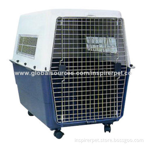Plastic Pet Cage, Travel Sanitary Use, Easy to Build and Clean
